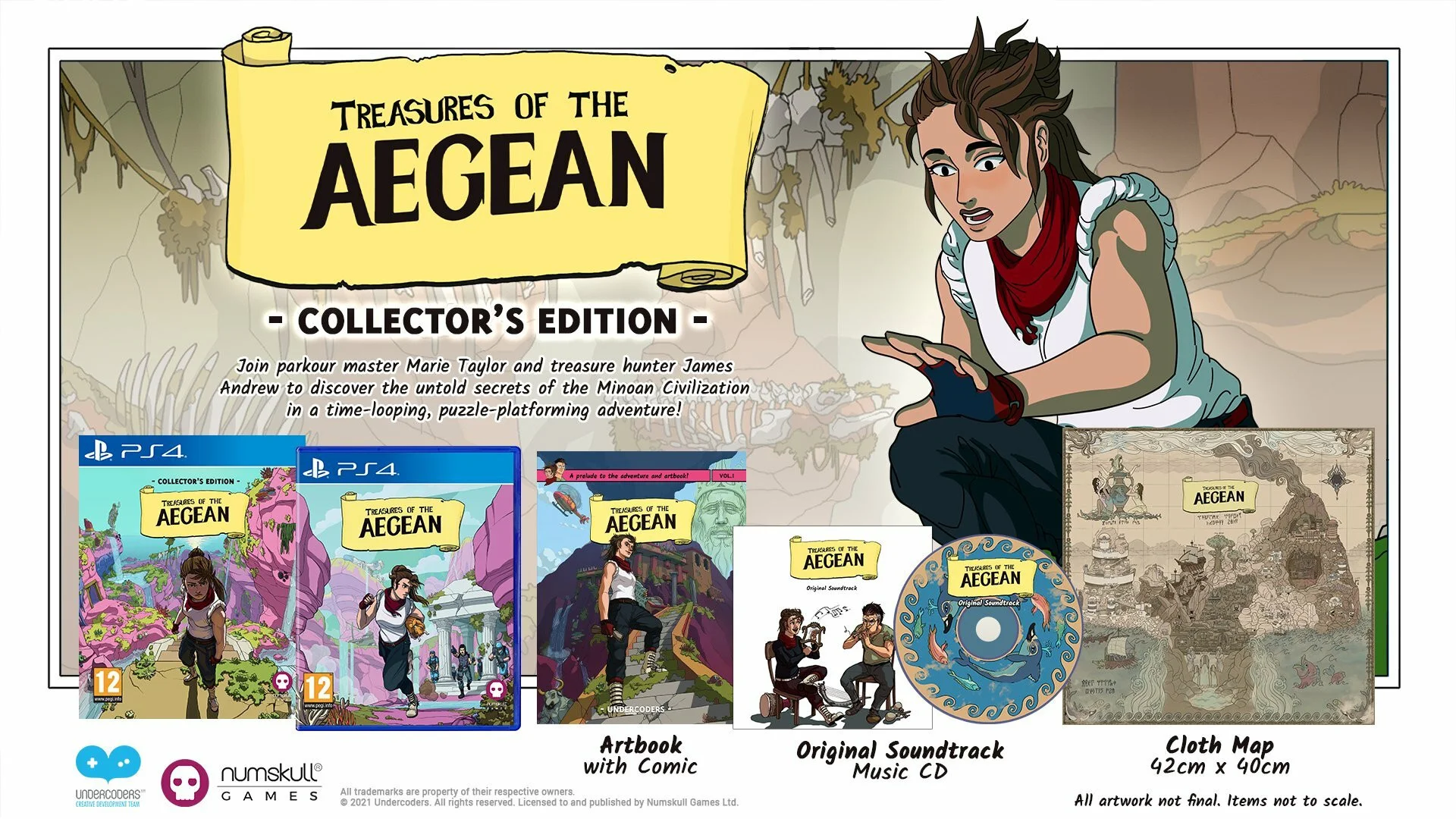 Метроидвания Treasures of the Aegean выходит на PC и консолях 11 ноября - фото 1