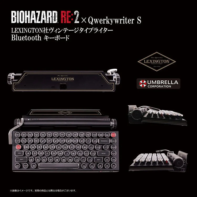 В коллекционку Resident Evil 2 войдёт клавиатура в виде пишущей машинки - фото 2