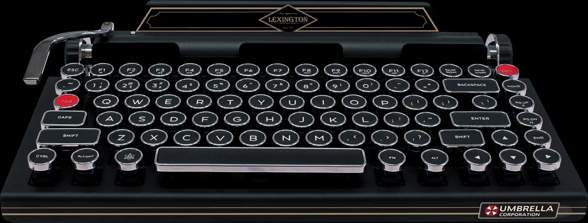 В коллекционку Resident Evil 2 войдёт клавиатура в виде пишущей машинки - фото 1