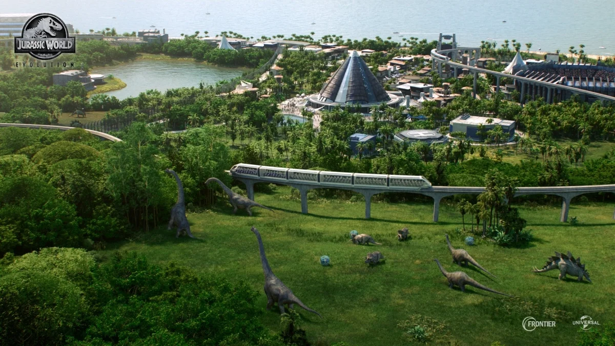 В дебютном трейлере Jurassic World Evolution показали динозавров - фото 2