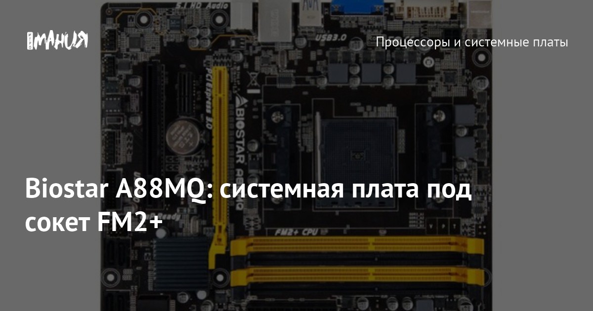Biostar a88mq online