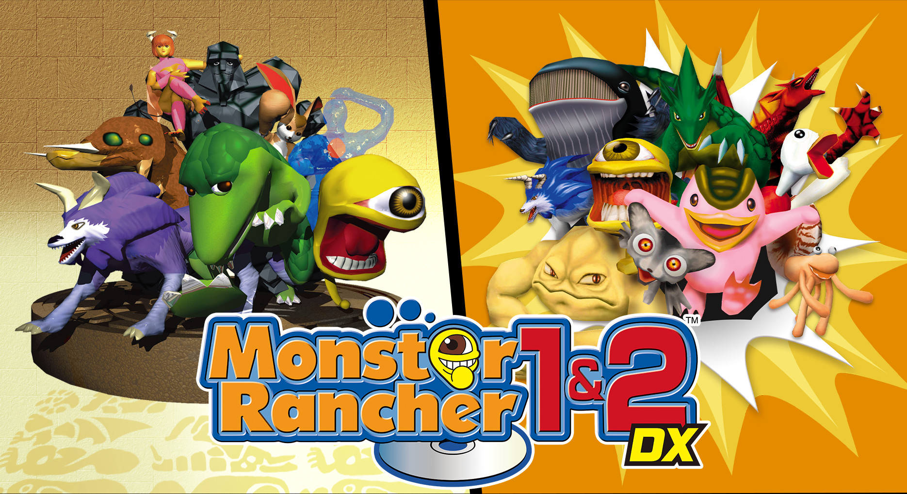 Первые две части Monster Rancher выпустили в версии DX - изображение обложка