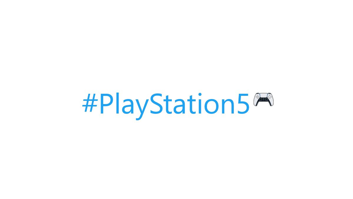 Теперь у хештега для PlayStation 5 своя эмодзи в твиттере - изображение обложка