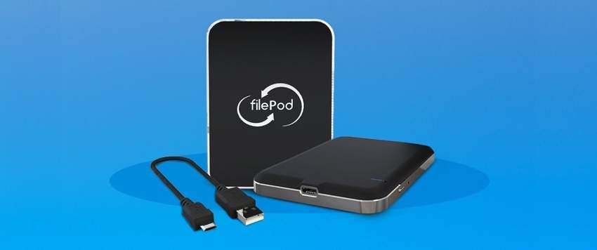 FilePod — флеш-накопитель, который подключается к облакам - изображение обложка