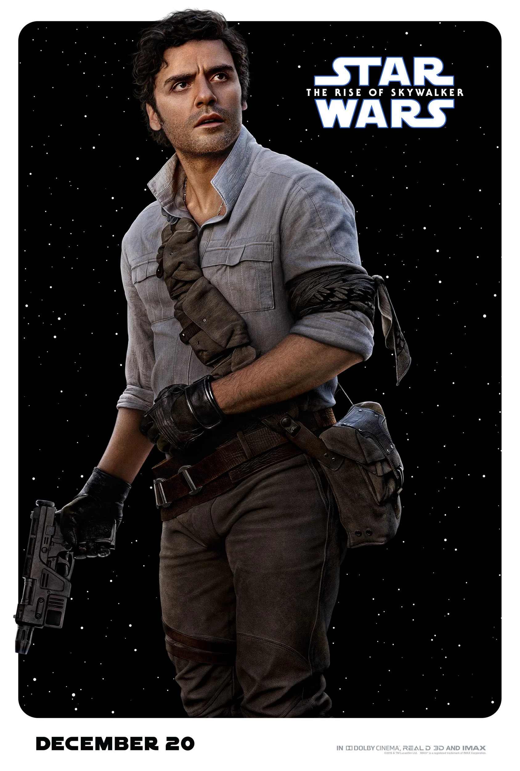 Главные герои девятого эпизода «Звёздных войн» на новых постерах фильма - фото 4