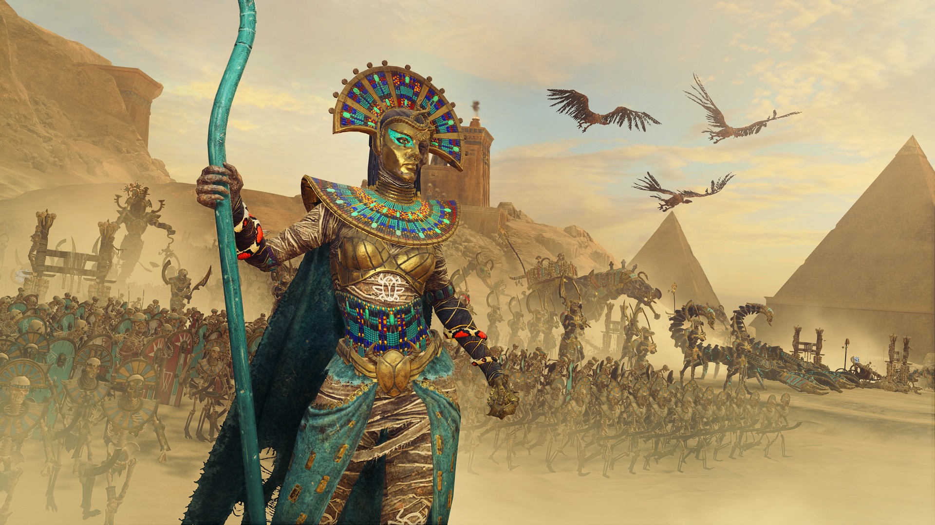 Авторы Total War: WARHAMMER 2 — Tomb Kings оживили сфинксов - изображение обложка