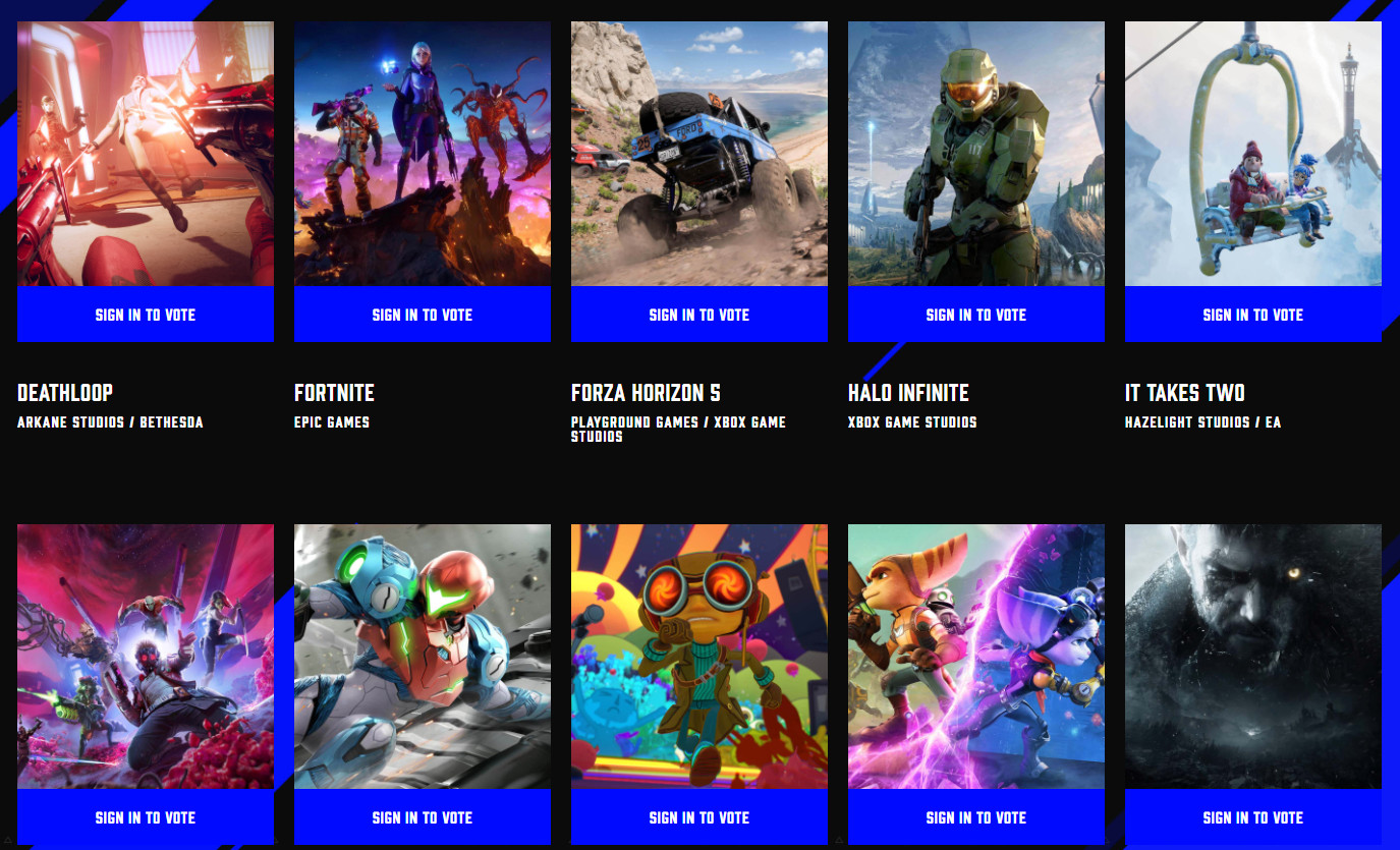 Стартовал второй раунд голосования пользователей за лучшую игру The Game Awards - изображение обложка