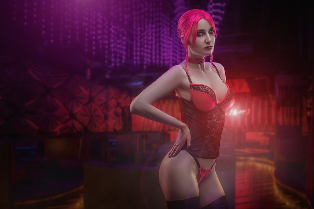 Кровь и вампиры: косплей Вельвет из Vampire: The Masquerade — Bloodlines - изображение обложка