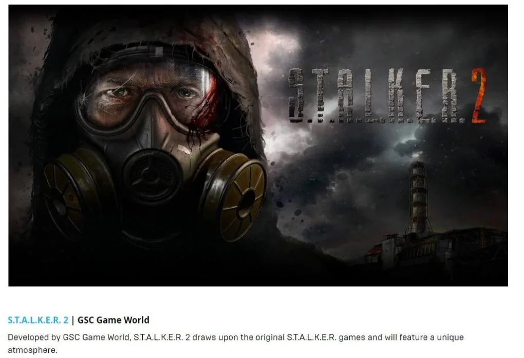 S.T.A.L.K.E.R. 2 создаётся на Unreal Engine 4, о чём упомянула сама Epic Games - фото 1