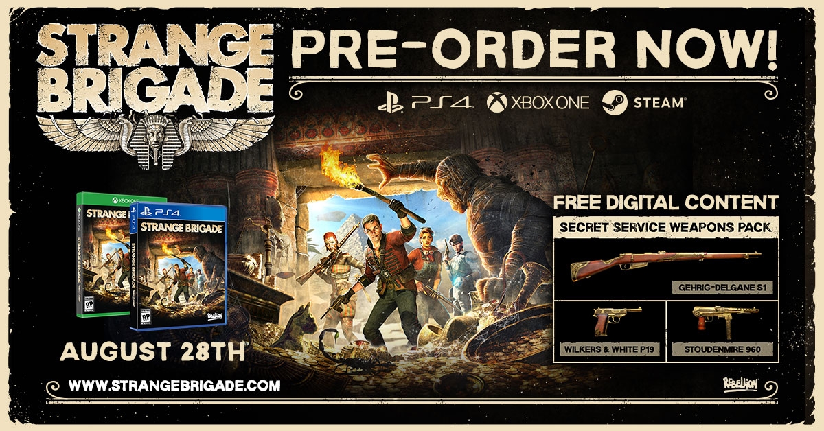 Игровой процесс Strange Brigade показали на Е3 - изображение 1 Игровой процесс Strange Brigade показали на Е3 - фото 1