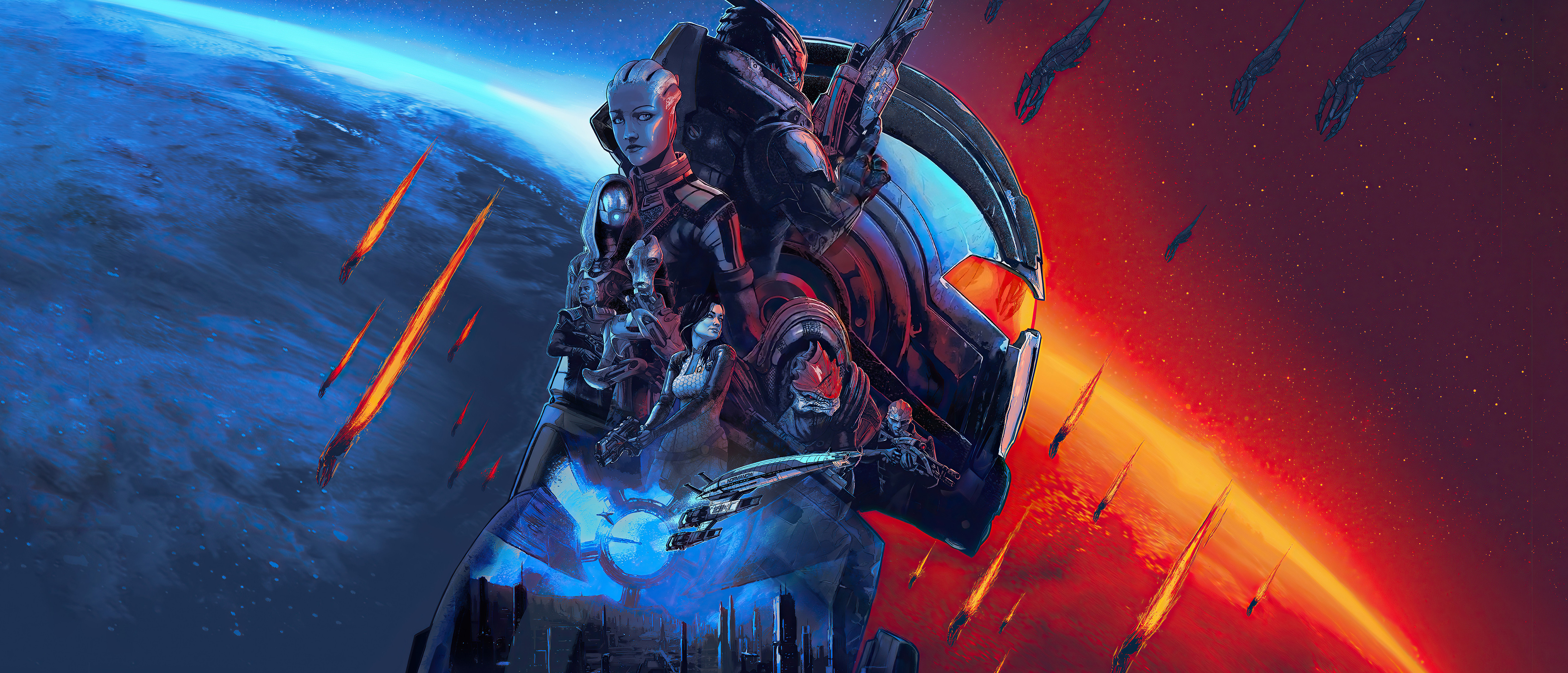 Утекли три постера Mass Effect Legendary Edition - изображение обложка