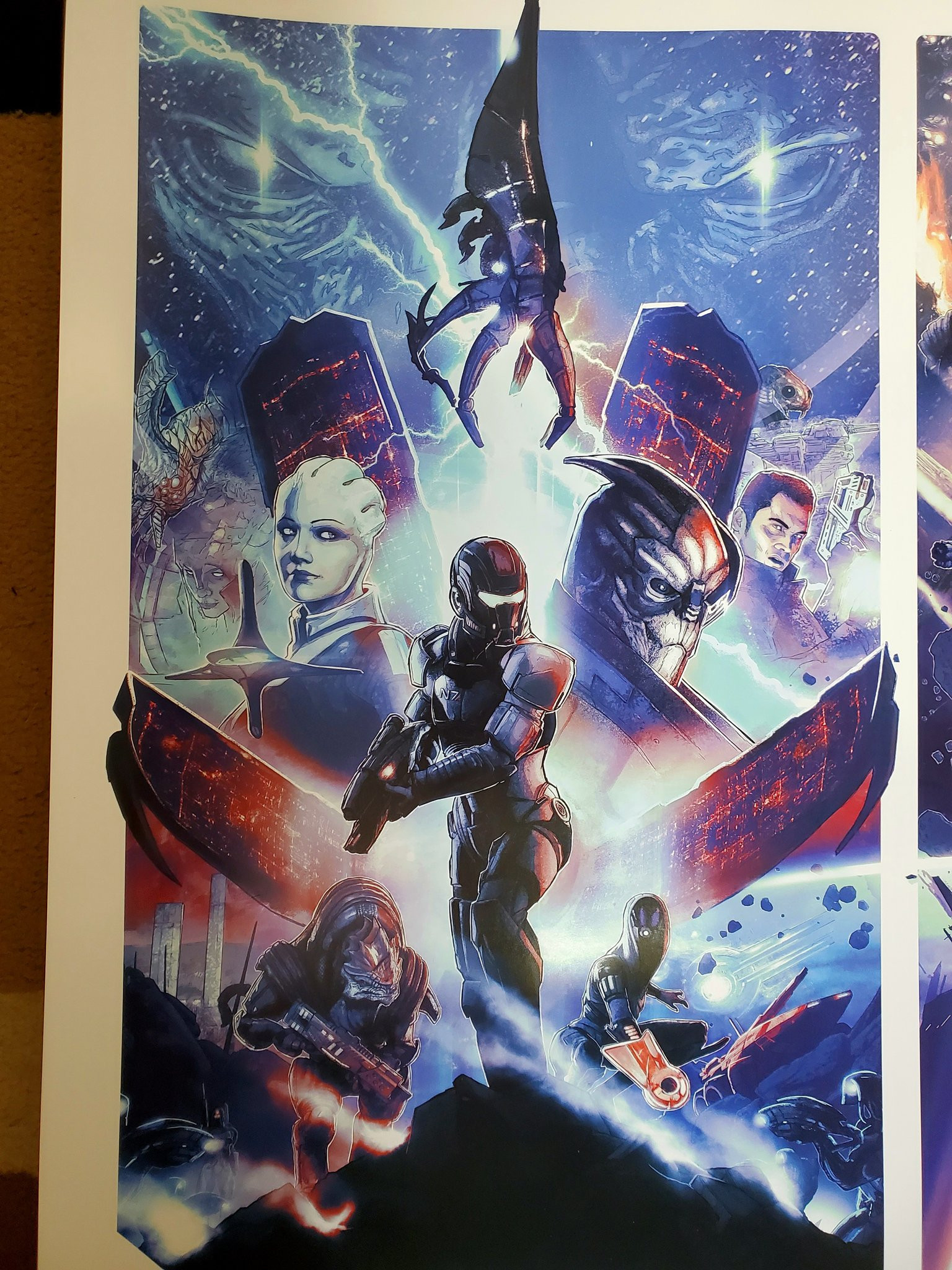 Утекли три постера Mass Effect Legendary Edition - изображение 2 Утекли три постера Mass Effect Legendary Edition - фото 2