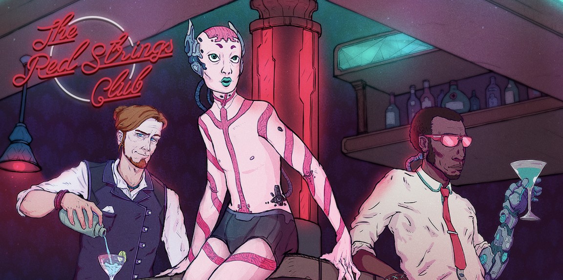 Инди-приключение The Red Strings Club получило дату релиза и бонус предзаказа - изображение обложка