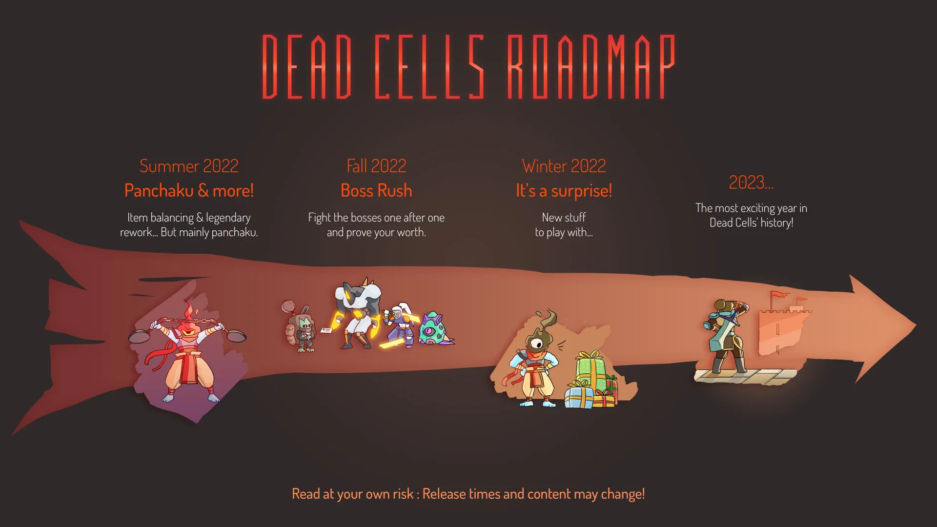 Авторы Dead Cells рассказали о планах на игру и пообещали «захватывающий» 2023 год - фото 1