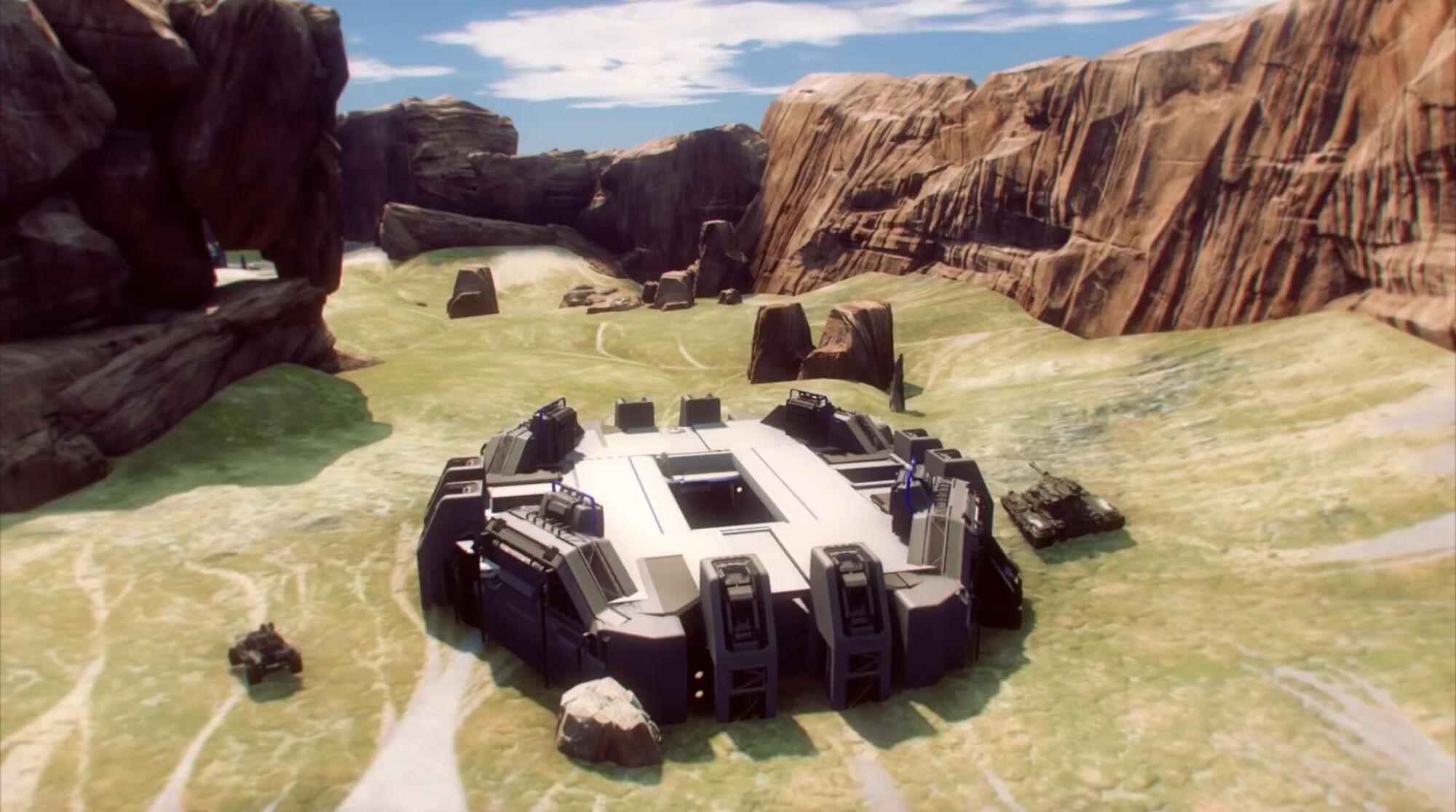 Энтузиасты воссоздали карту из оригинальной Halo на Unreal Engine 4 - изображение обложка