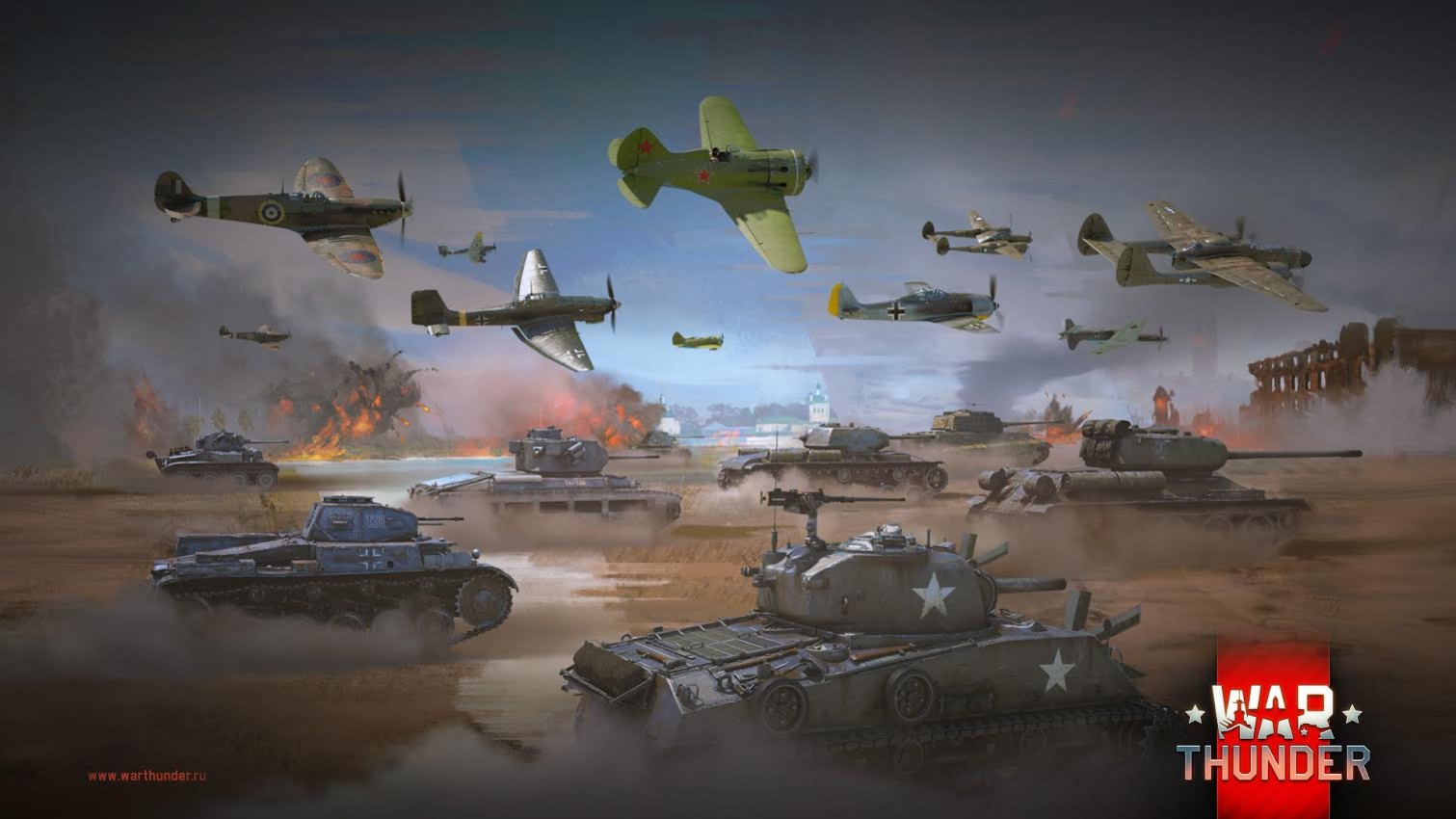 Поклонники War Thunder смогут воссоздать события второй мировой войны - изображение обложка