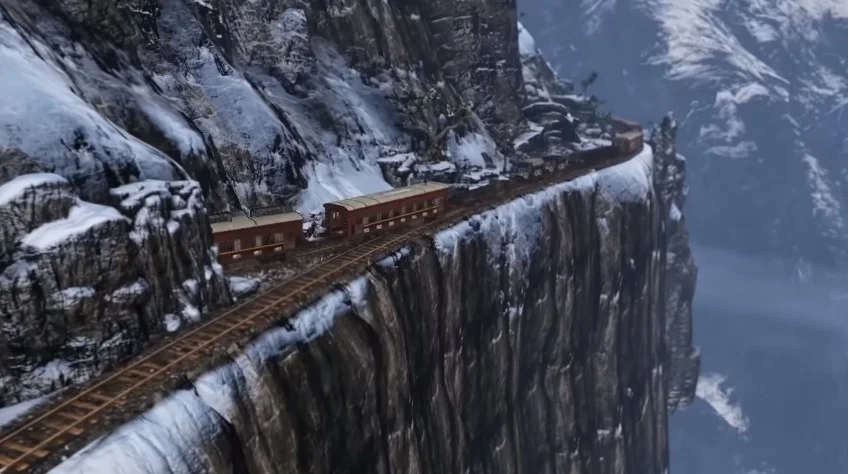 Секреты геймдизайна — как работает уровень на поезде в Uncharted 2 - фото 1