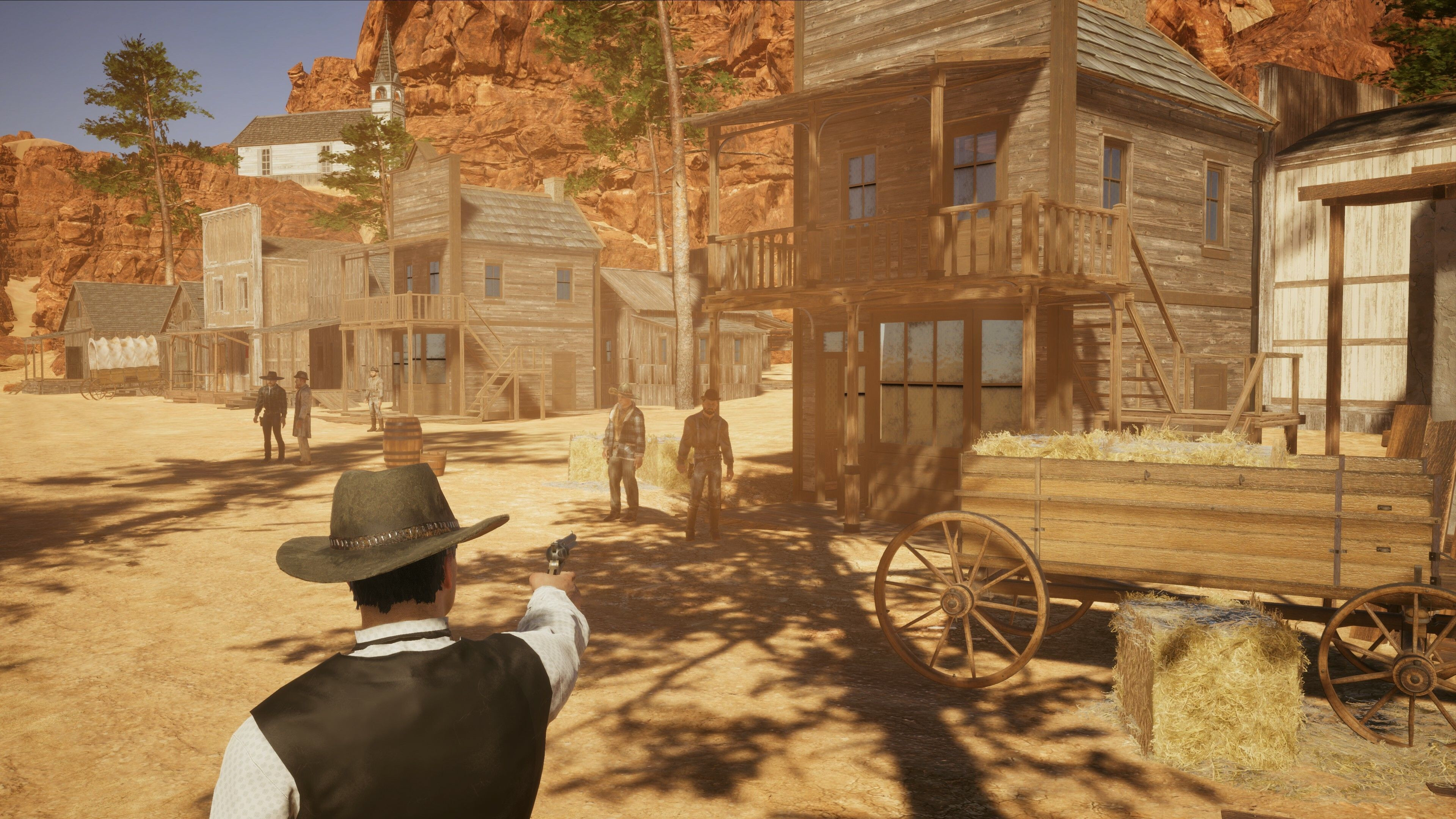 Охота, стройка, вендетта: показан игровой процесс Wild West Dynasty - изображение обложка