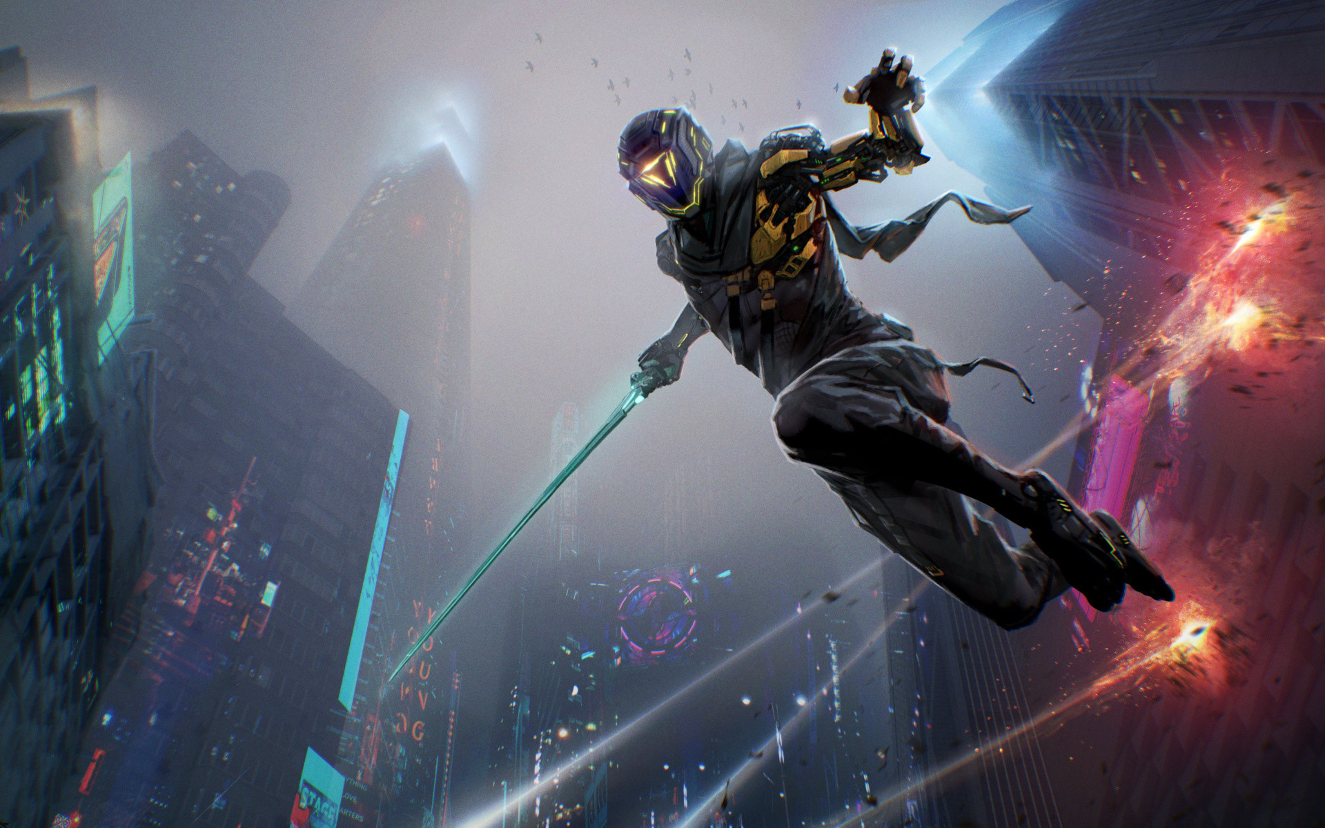 Релиз Ghostrunner на PlayStation 5 и Xbox Series состоится 28 сентября - изображение обложка
