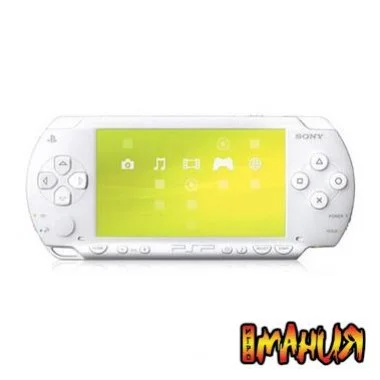 Белая PSP - изображение обложка