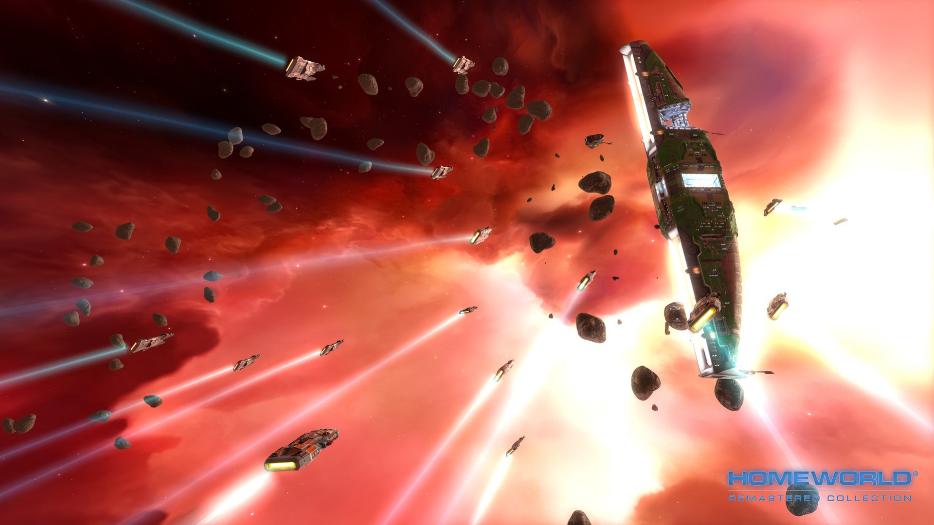 Gearbox отметила запуск Homeworld Remastered Collection новым трейлером - изображение обложка