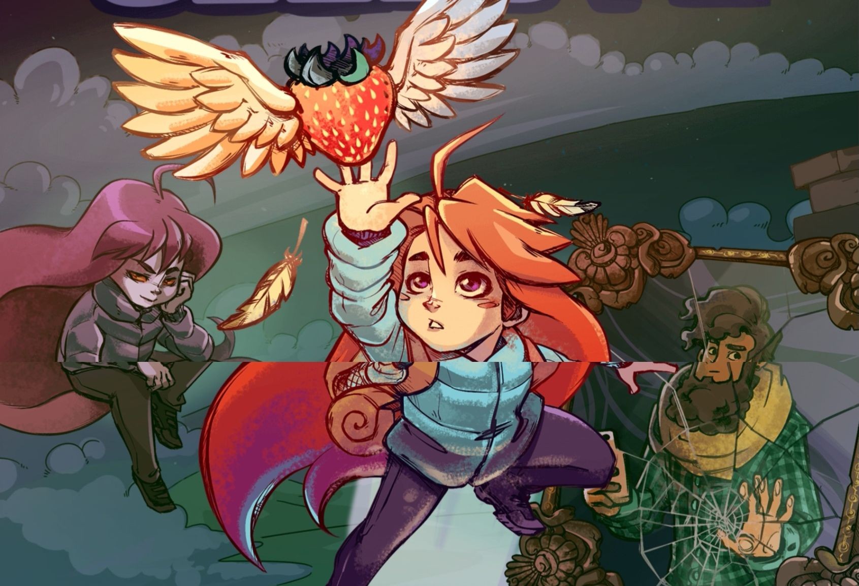 Вороны помогут героине Celeste не погибнуть в горах - изображение обложка
