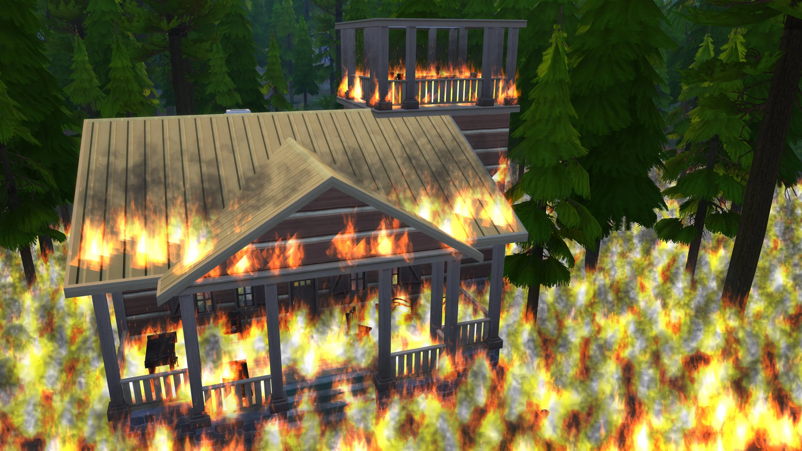 Пожар в симс что делать. SIMS 4 пожар. Симс 4 огонь. Горящий дом. Сгоревший дом в симс 4.