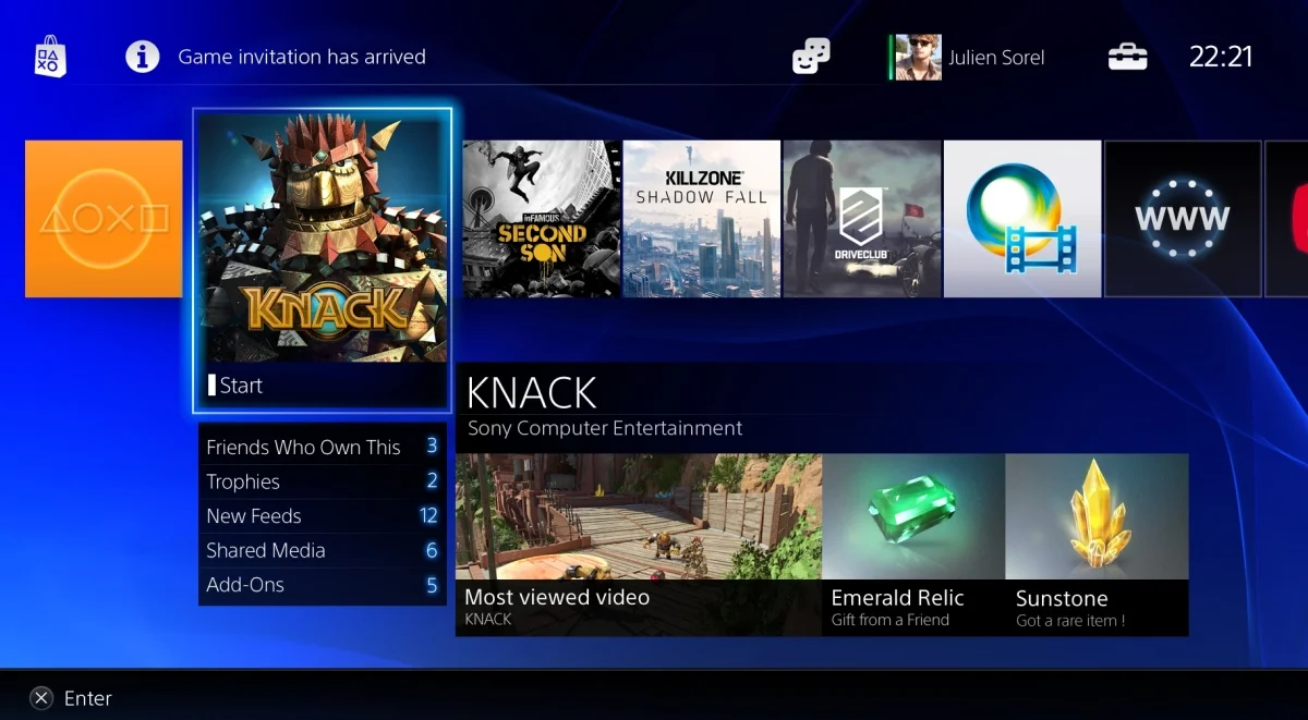 Sony показала скриншоты интерфейса PS4, а разработчики рассказали о создании DualShock 4 - фото 1