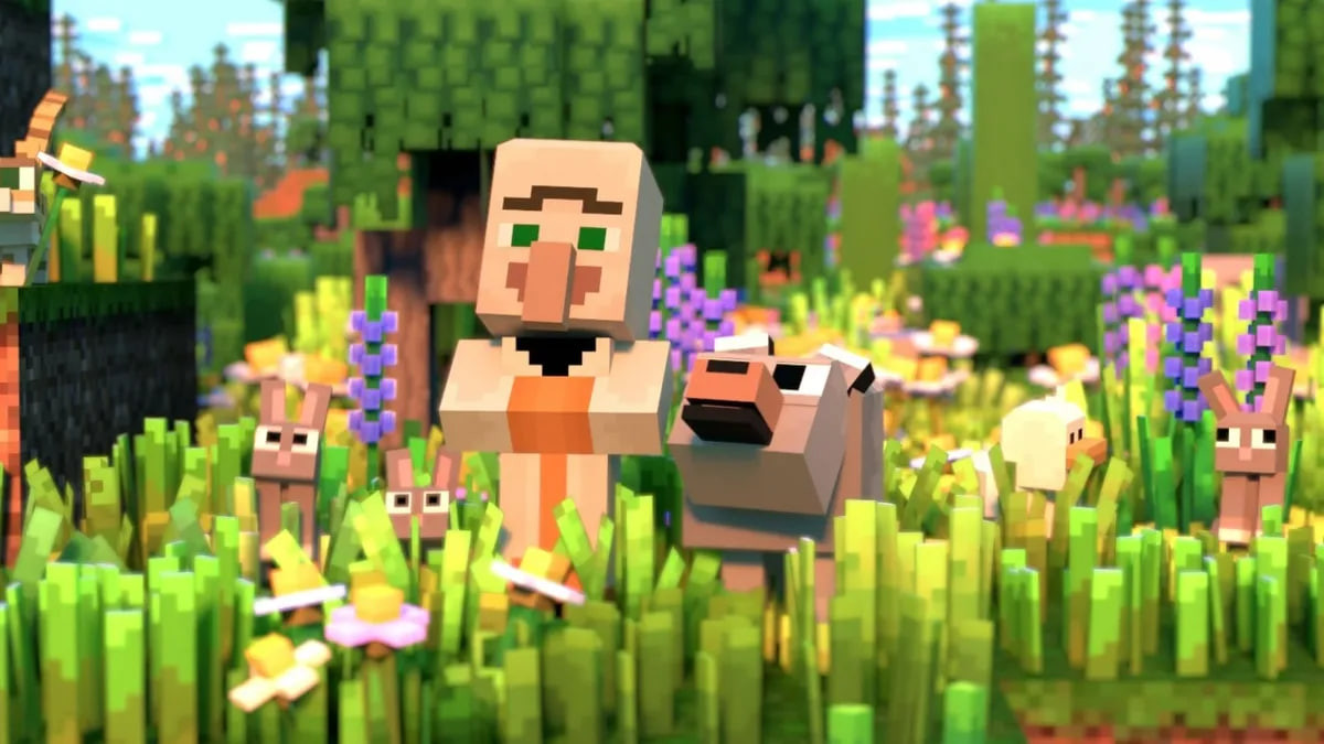 Везде кубы — Minecraft Legends сравнили в разных версиях для Xbox - изображение обложка