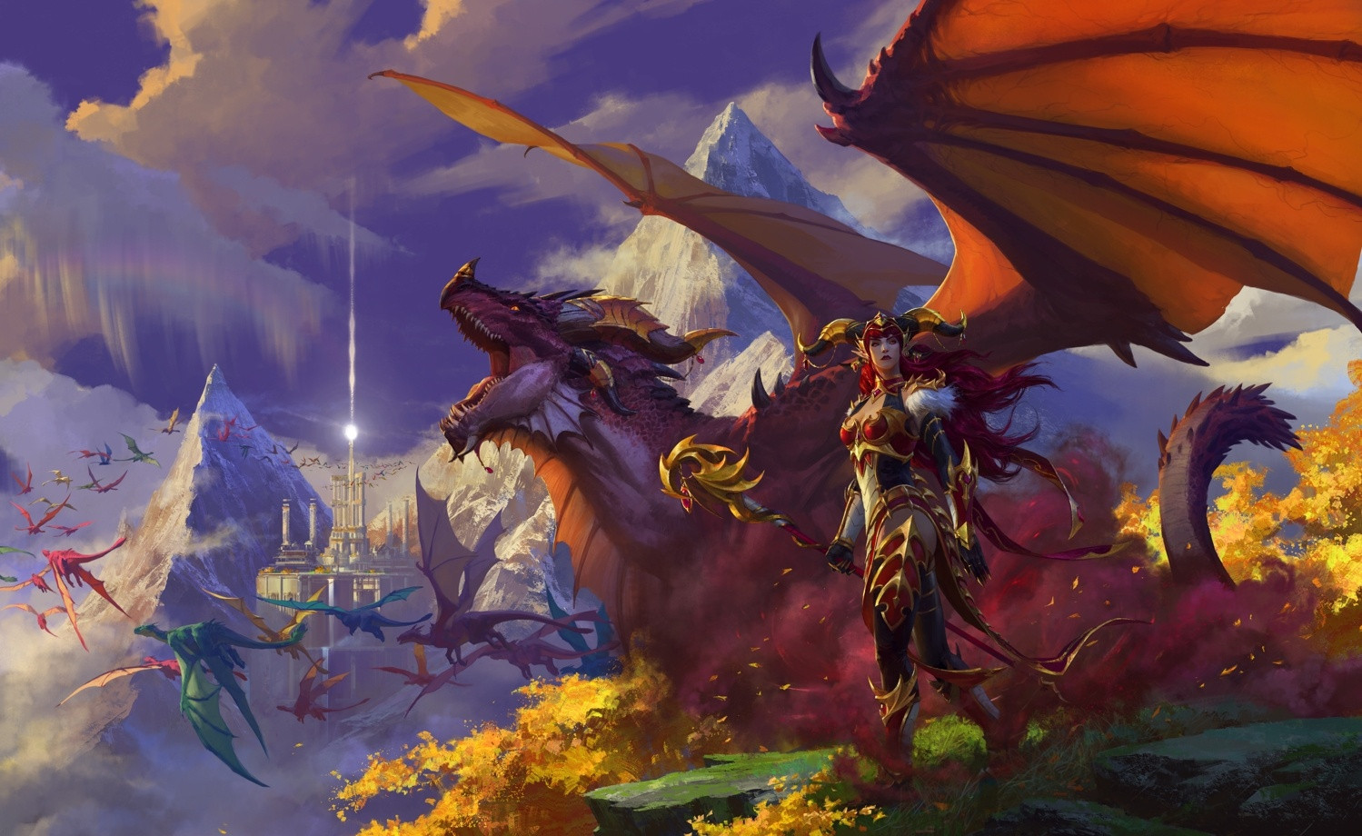 Драконы, на взлёт: Blizzard анонсировала World of Warcraft: Dragonflight - изображение обложка