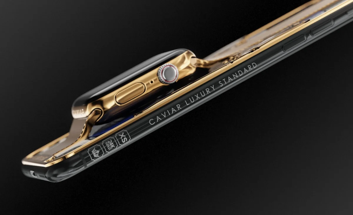В России создали iPhone Xs со встроенными умными часами Apple Watch 4 - фото 5