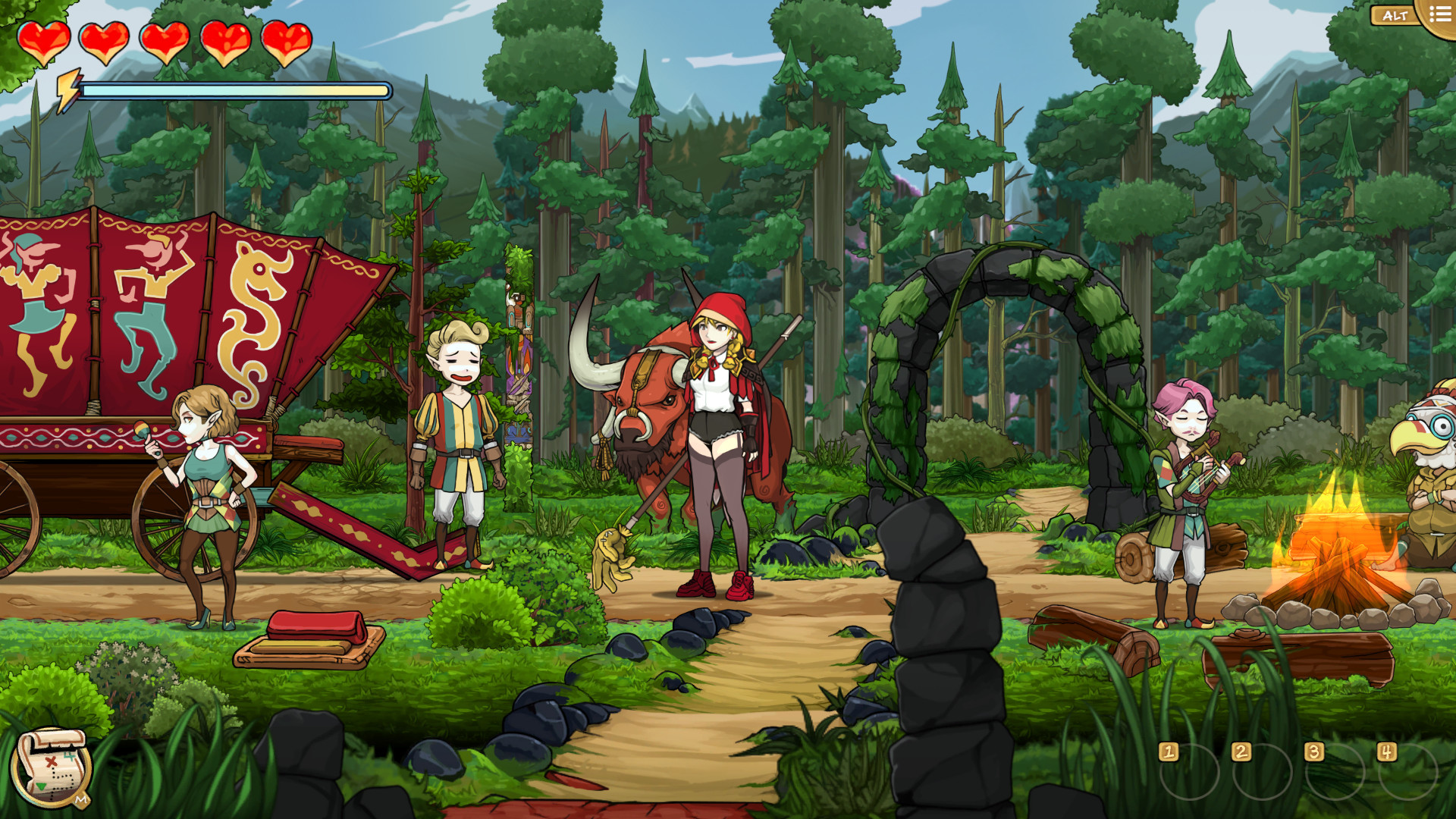 Scarlet Hood and the Wicked Wood отложили до апреля - изображение обложка