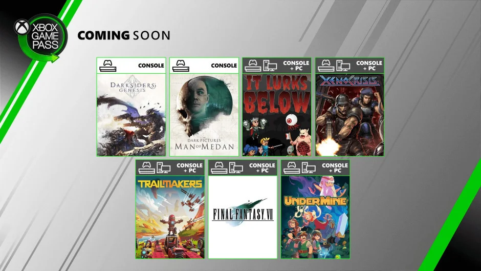В Xbox Game Pass скоро добавят Darksiders: Genesis, Final Fantasy VII, Man of Medan и ещё 4 игры - фото 1