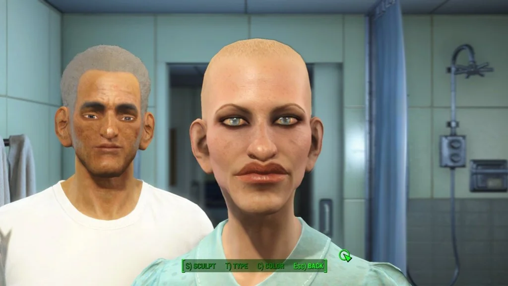 Самые уродливые персонажи, созданные в редакторе Fallout 4 - фото 1