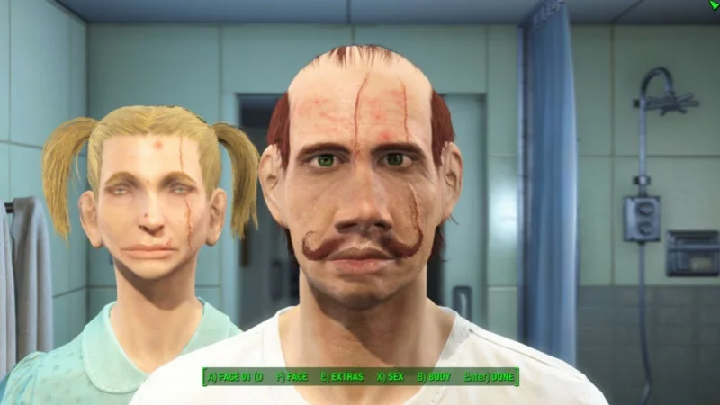 Самые уродливые персонажи, созданные в редакторе Fallout 4 - фото 10
