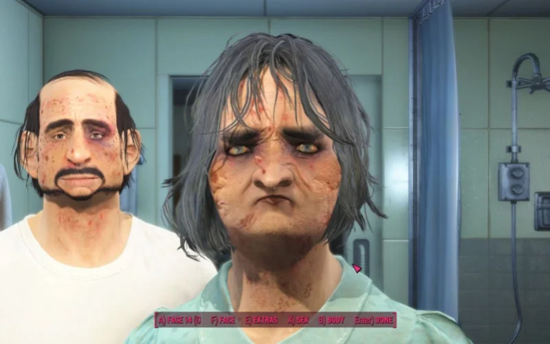 Самые уродливые персонажи, созданные в редакторе Fallout 4 - фото 11
