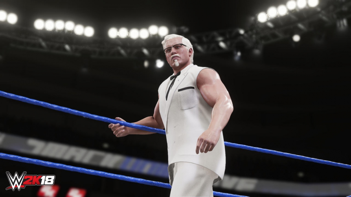 В WWE 2K18 появится основатель KFC - изображение 2 В WWE 2K18 появится основатель KFC - фото 2