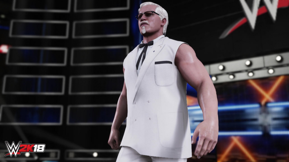 В WWE 2K18 появится основатель KFC - изображение 1 В WWE 2K18 появится основатель KFC - фото 1