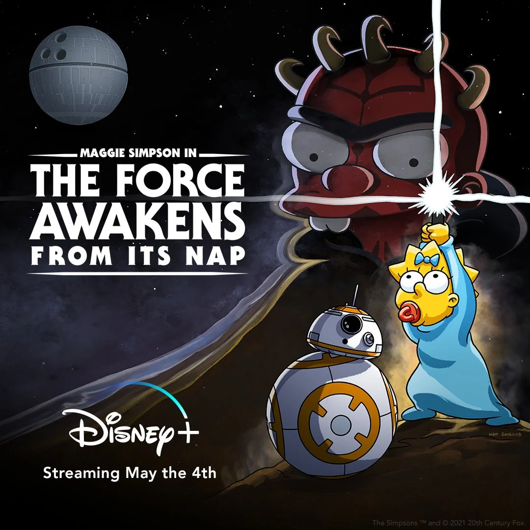 Завтра выйдет пародия «Симпсонов» на «Звёздные войны» с Мэгги - фото 1