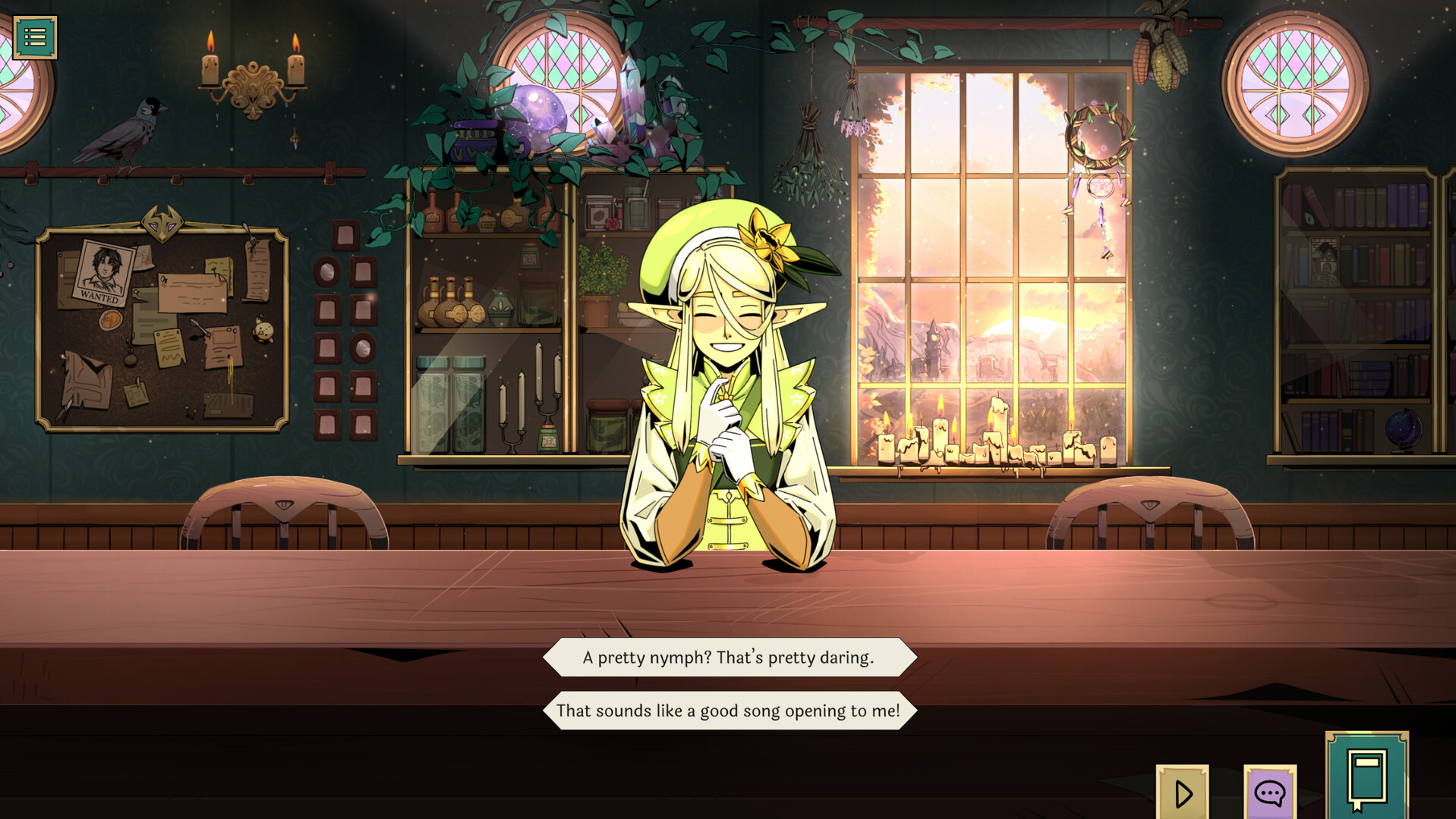 Tavern Talk - A Cozy Visual Novel - кадр 4
